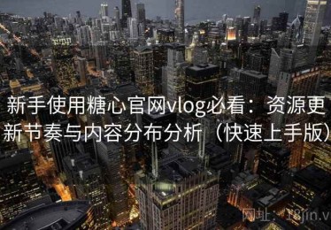 新手使用糖心官网vlog必看：资源更新节奏与内容分布分析（快速上手版）