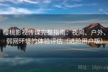樱桃影视传媒完整指南：夜间、户外、弱网环境的体验评估（进阶用户版）