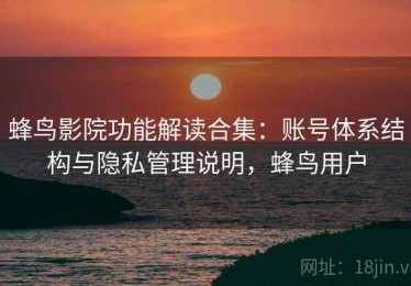 蜂鸟影院功能解读合集：账号体系结构与隐私管理说明，蜂鸟用户