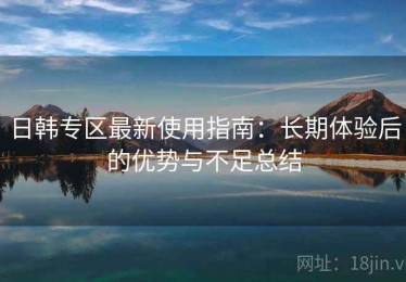 日韩专区最新使用指南：长期体验后的优势与不足总结