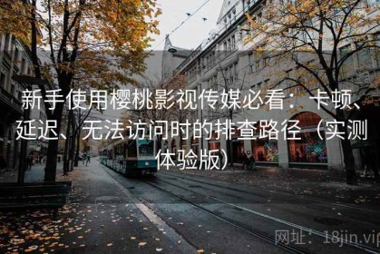 新手使用樱桃影视传媒必看：卡顿、延迟、无法访问时的排查路径（实测体验版）