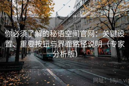 你必须了解的秘语空间官网：关键设置、重要按钮与界面路径说明（专家分析版）