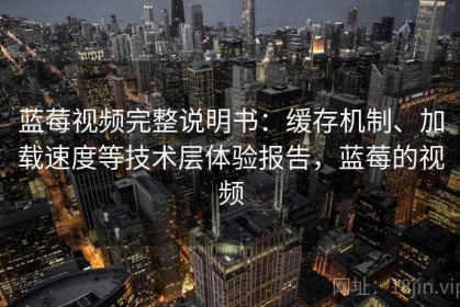 蓝莓视频完整说明书：缓存机制、加载速度等技术层体验报告，蓝莓的视频