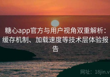 糖心app官方与用户视角双重解析：缓存机制、加载速度等技术层体验报告