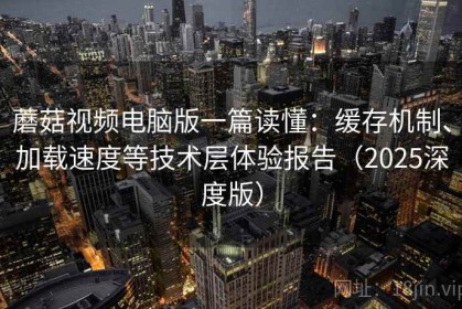 蘑菇视频电脑版一篇读懂：缓存机制、加载速度等技术层体验报告（2025深度版）