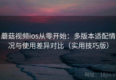 蘑菇视频ios从零开始：多版本适配情况与使用差异对比（实用技巧版）