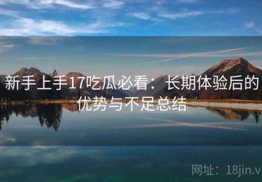 新手上手17吃瓜必看：长期体验后的优势与不足总结