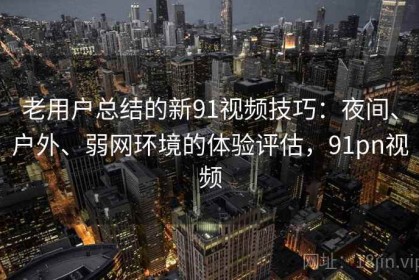 老用户总结的新91视频技巧：夜间、户外、弱网环境的体验评估，91pn视频
