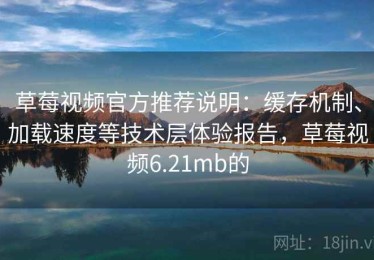 草莓视频官方推荐说明：缓存机制、加载速度等技术层体验报告，草莓视频6.21mb的