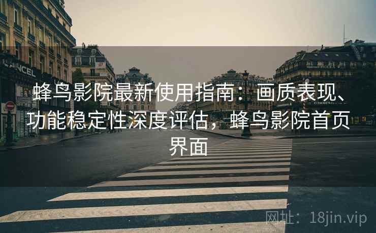 蜂鸟影院最新使用指南：画质表现、功能稳定性深度评估，蜂鸟影院首页界面