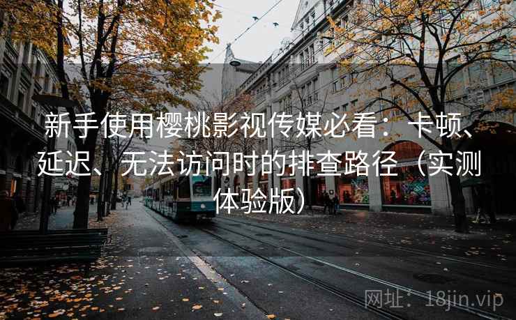 新手使用樱桃影视传媒必看：卡顿、延迟、无法访问时的排查路径（实测体验版）