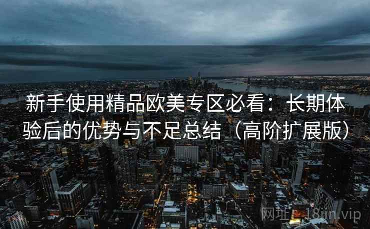 新手使用精品欧美专区必看：长期体验后的优势与不足总结（高阶扩展版）